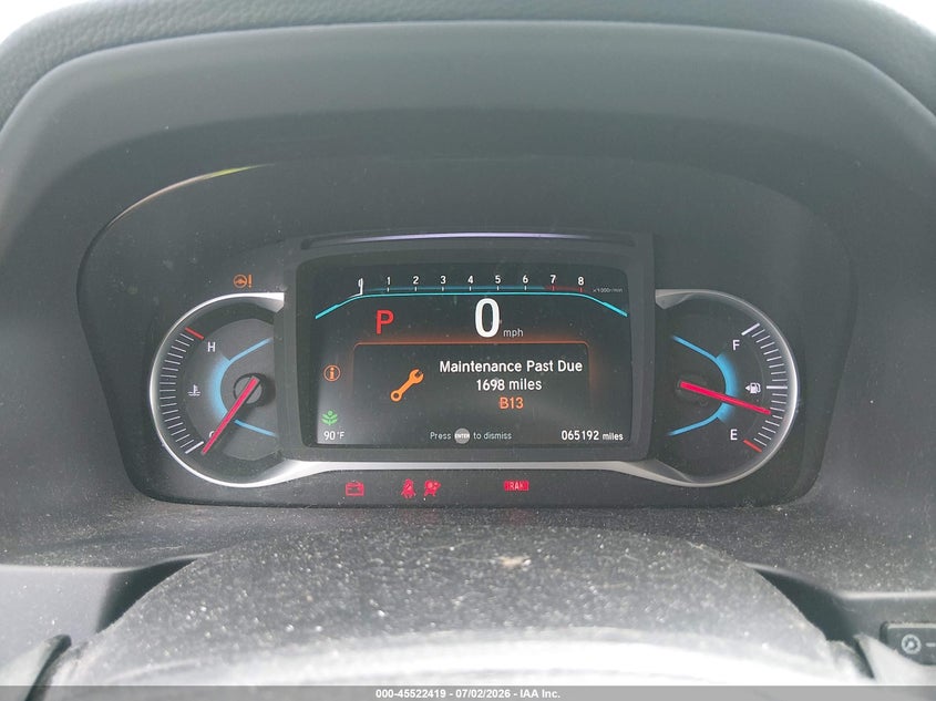 2022 Honda Pilot VIN 5FNYF5H29NB014265 IAAI salvage auction — LEFT FRONT, Salvage Title, sold $10,600 on 2026-08-24 (photo 7)