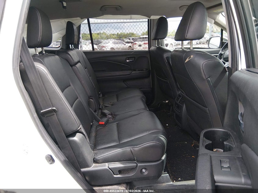 2022 Honda Pilot VIN 5FNYF5H29NB014265 IAAI salvage auction — LEFT FRONT, Salvage Title, sold $10,600 on 2026-08-24 (photo 8)