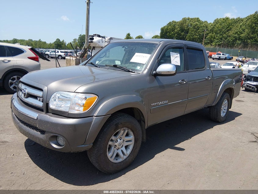 2006 Toyota Tundra VIN 5TBDT44176S533190 IAAI salvage auction — NORMAL WEAR, Clear (Pennsylvania), sold $2,700 on 2026-07-28 (photo 2)
