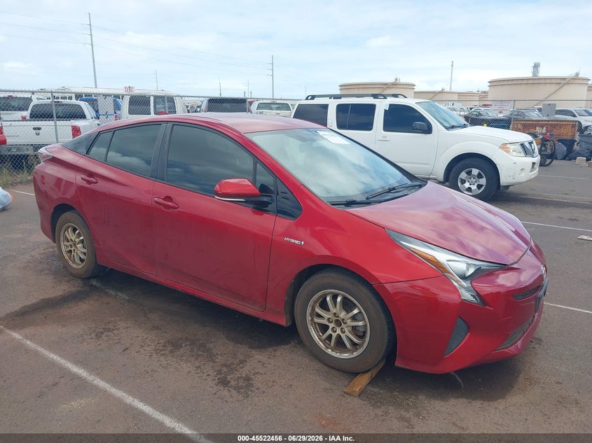 2016 Toyota Prius VIN JTDKARFUXG3514032 IAAI salvage auction — NORMAL WEAR, Clear (Hawaii), sold $1,800 on 2026-07-28 (photo 1)