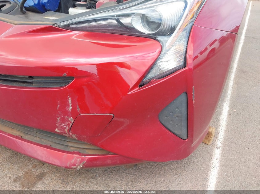 2016 Toyota Prius VIN JTDKARFUXG3514032 IAAI salvage auction — NORMAL WEAR, Clear (Hawaii), sold $1,800 on 2026-07-28 (photo 6)
