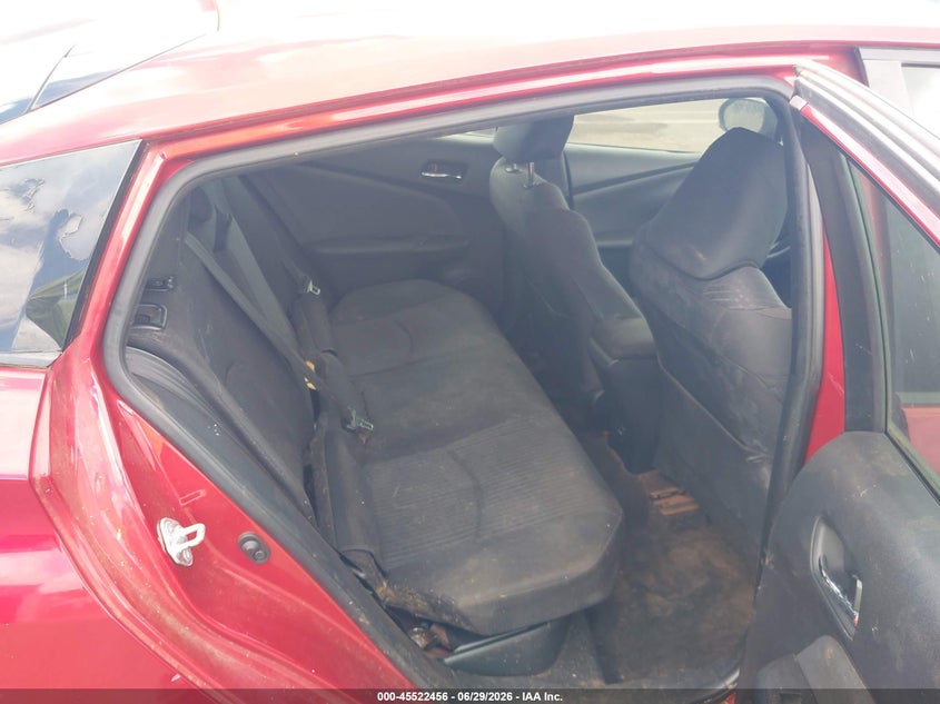 2016 Toyota Prius VIN JTDKARFUXG3514032 IAAI salvage auction — NORMAL WEAR, Clear (Hawaii), sold $1,800 on 2026-07-28 (photo 8)
