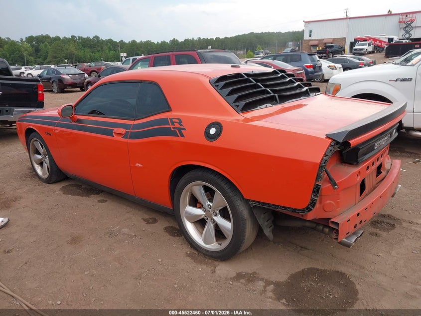 2013 Dodge Challenger VIN 2C3CDYBT6DH734073 IAAI salvage auction — REAR END, Salvage (Alabama), sold $25 on 2026-08-03 (photo 3)