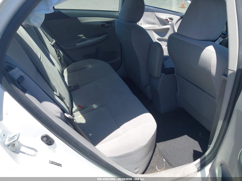 2011 Toyota Corolla VIN JTDBU4EE3B9124478 IAAI salvage auction — FRONT END, Salvage (California), sold $1,225 on 2026-07-29 (photo 8)