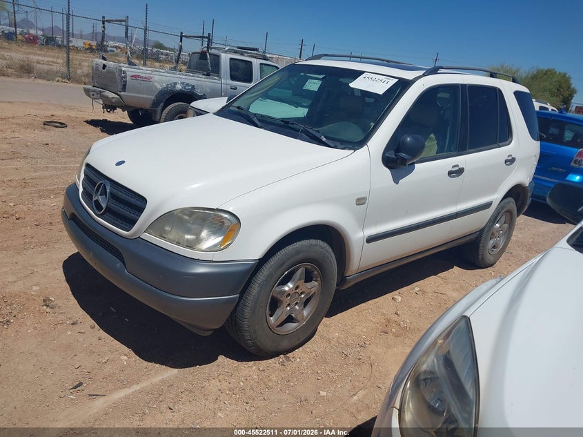 1999 Mercedes-benz Ml-class VIN 4JGAB54E1XA133237 IAAI salvage auction — NORMAL WEAR, Clear-Dealer Only (Arizona), sold $25 on 2026-07-09 (photo 2)
