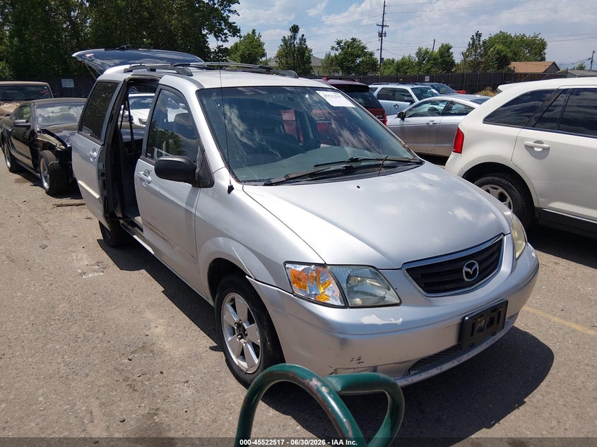 2001 Mazda Mpv VIN JM3LW28Y610178814 IAAI salvage auction — NORMAL WEAR, Clear (Colorado), sold $325 on 2026-07-28 (photo 1)