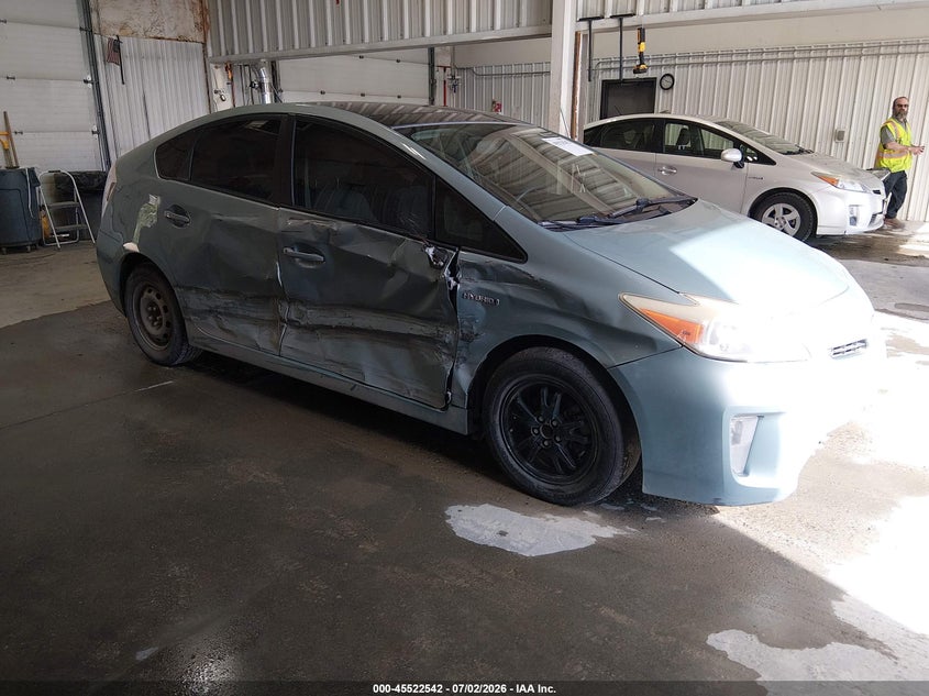 2012 Toyota Prius VIN JTDKN3DU7C1485826 IAAI salvage auction — RIGHT SIDE, Bill Of Sale (Alaska), sold $350 on 2026-07-10 (photo 1)