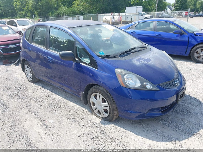 2010 Honda Fit VIN JHMGE8H24AS002553 IAAI salvage auction — NORMAL WEAR, Original (Ohio), sold $375 on 2026-07-14 (photo 1)