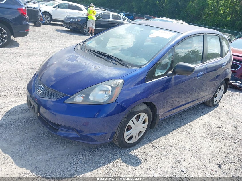 2010 Honda Fit VIN JHMGE8H24AS002553 IAAI salvage auction — NORMAL WEAR, Original (Ohio), sold $375 on 2026-07-14 (photo 2)
