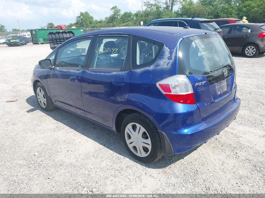2010 Honda Fit VIN JHMGE8H24AS002553 IAAI salvage auction — NORMAL WEAR, Original (Ohio), sold $375 on 2026-07-14 (photo 3)