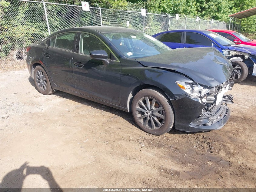 2015 Mazda 6 VIN JM1GJ1U60F1168756 IAAI salvage auction — FRONT & REAR, Salvage - Greater Than 75% (Maryland), sold $425 on 2026-07-28 (photo 1)