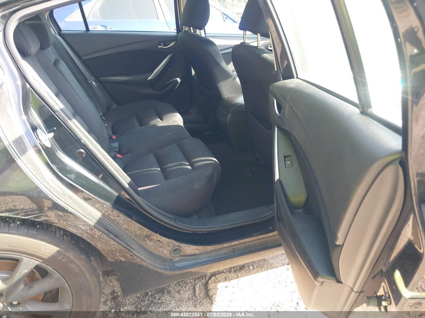 2015 Mazda 6 VIN JM1GJ1U60F1168756 IAAI salvage auction — FRONT & REAR, Salvage - Greater Than 75% (Maryland), sold $425 on 2026-07-28 (photo 8)