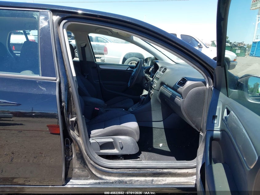2014 Volkswagen Golf VIN WVWDB7AJXEW010986 IAAI salvage auction — LEFT REAR, Salvage (New Mexico), sold $825 on 2026-08-10 (photo 5)
