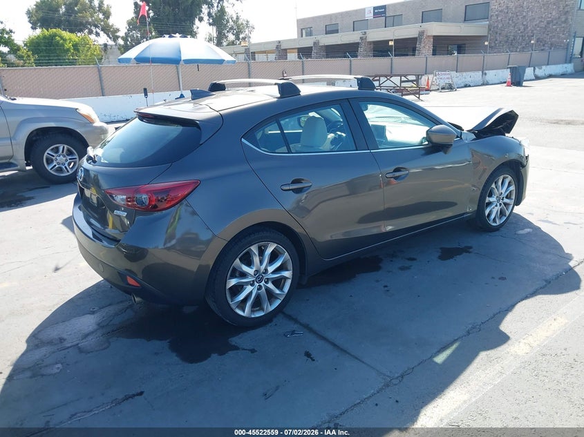 2016 Mazda 3 VIN JM1BM1N30G1276706 IAAI salvage auction — FRONT END, Salvage (California), sold $1,050 on 2026-07-20 (photo 4)