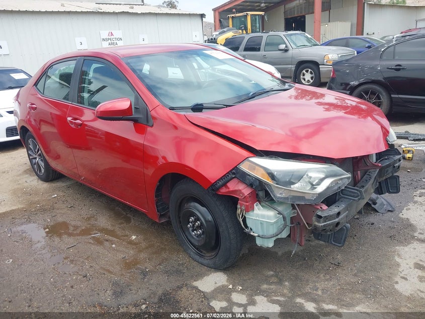 2016 Toyota Corolla VIN 5YFBURHE1GP425292 IAAI salvage auction — FRONT END, Salvage (California), sold $3,100 on 2026-07-14 (photo 1)