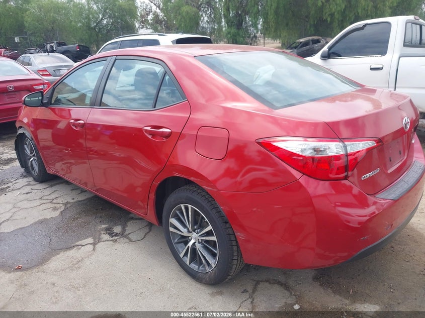2016 Toyota Corolla VIN 5YFBURHE1GP425292 IAAI salvage auction — FRONT END, Salvage (California), sold $3,100 on 2026-07-14 (photo 3)