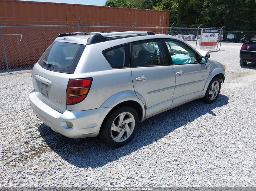 2004 Pontiac Vibe VIN 5Y2SL62834Z433478 IAAI salvage auction — FRONT END, Salvage (Kentucky), sold $250 on 2026-08-21 (photo 4)