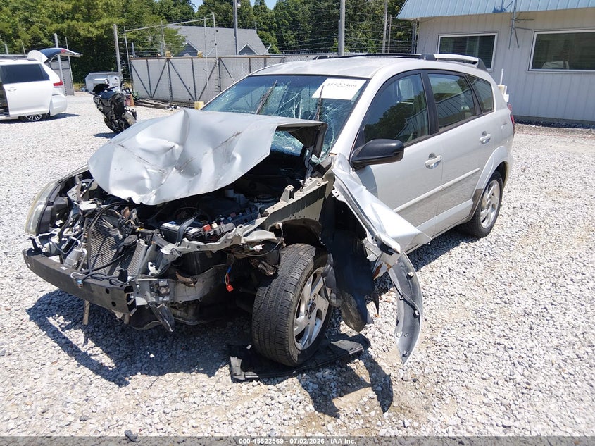 2004 Pontiac Vibe VIN 5Y2SL62834Z433478 IAAI salvage auction — FRONT END, Salvage (Kentucky), sold $250 on 2026-08-21 (photo 6)