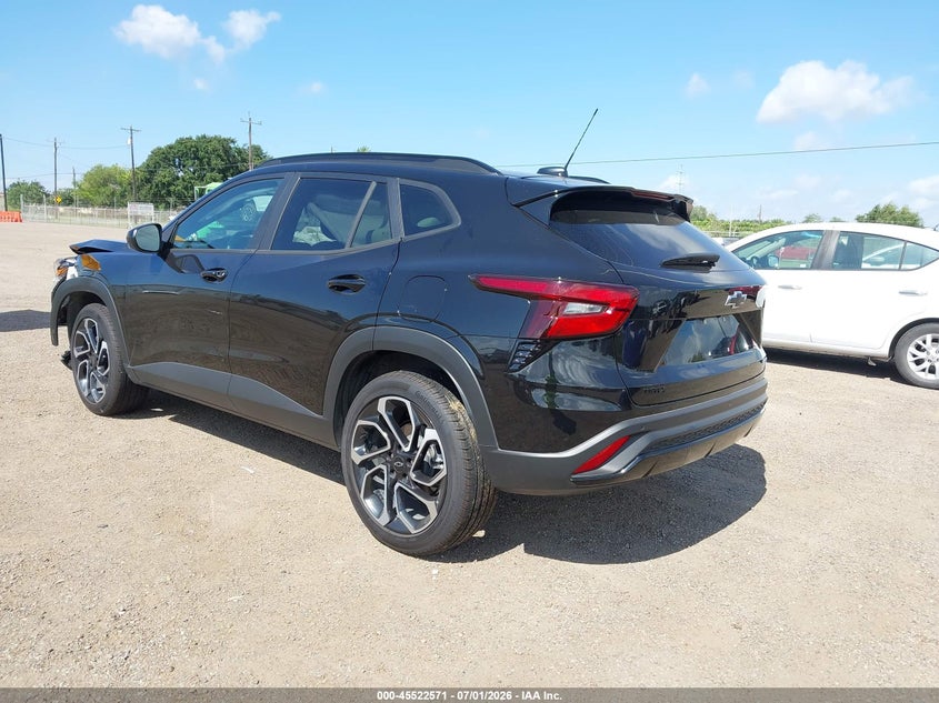 2026 Chevrolet Trax VIN KL77LJEP5TC110527 IAAI salvage auction — FRONT END, Salvage (Texas), sold $7,850 on 2026-08-25 (photo 3)