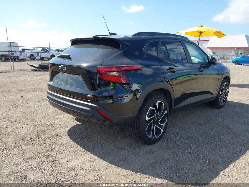 2026 Chevrolet Trax VIN KL77LJEP5TC110527 IAAI salvage auction — FRONT END, Salvage (Texas), sold $7,850 on 2026-08-25 (photo 4)