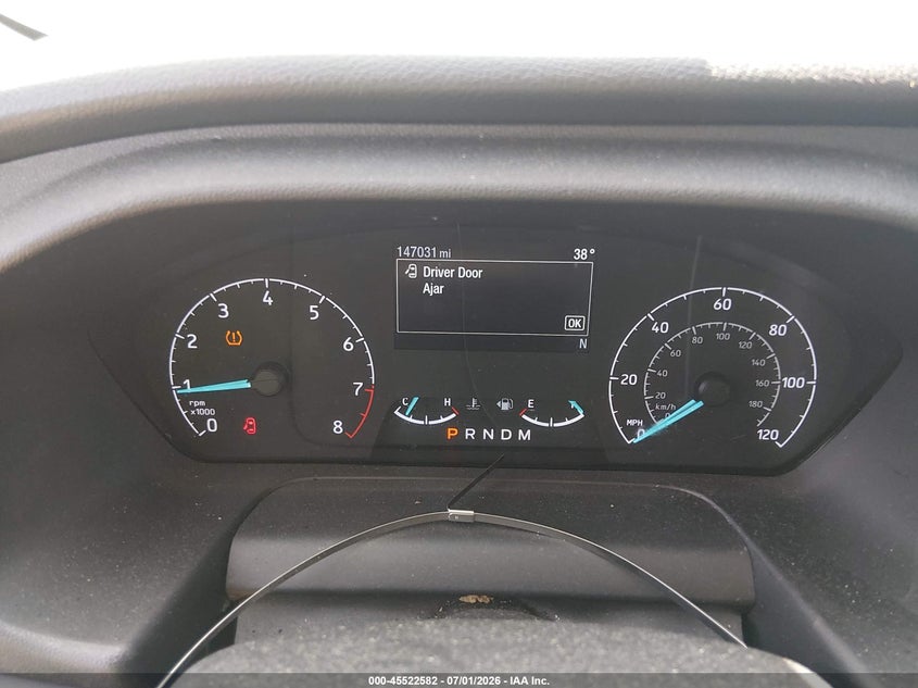 2020 Ford Transit-250 VIN 1FTBR1C88LKB20448 IAAI salvage auction — NORMAL WEAR, Original (Ohio), sold $12,925 on 2026-09-08 (photo 7)