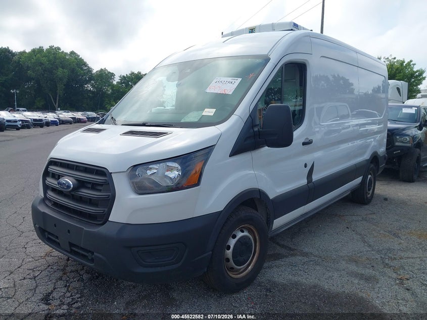 2020 Ford Transit-250 VIN 1FTBR1C88LKB20448 IAAI salvage auction — NORMAL WEAR, Original (Ohio), sold $12,925 on 2026-09-08 (photo 6)