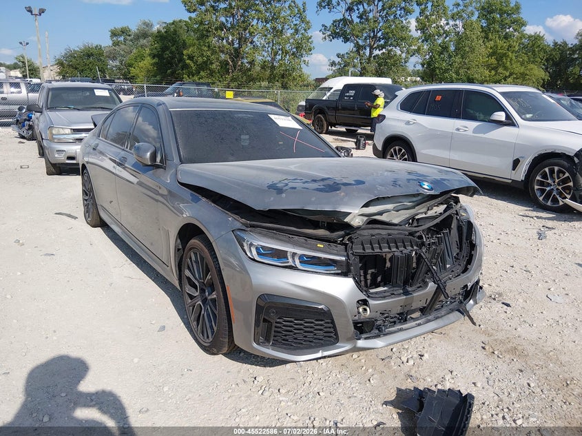2020 BMW 7er VIN WBA7U2C00LCD19766 — IAAI salvage auction photo