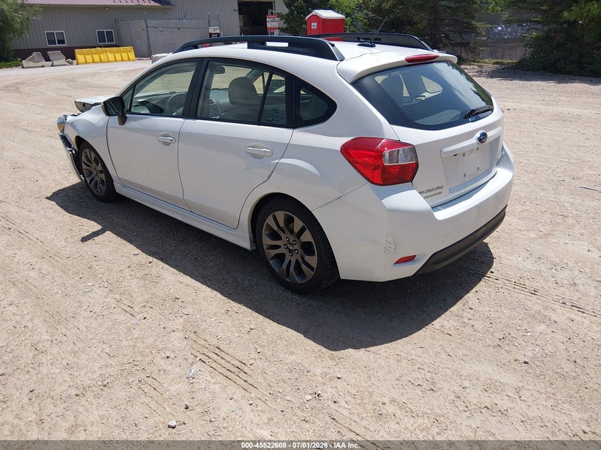 2015 Subaru Impreza VIN JF1GPAZ66F8204910 IAAI salvage auction — FRONT END, Salvage Title, sold $2,550 on 2026-07-23 (photo 3)