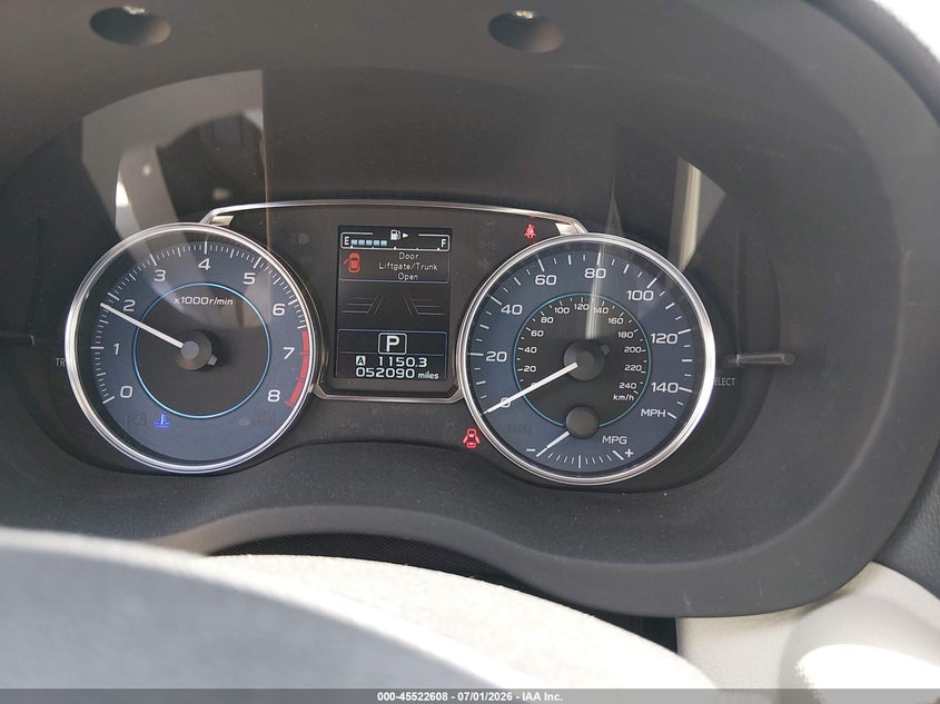 2015 Subaru Impreza VIN JF1GPAZ66F8204910 IAAI salvage auction — FRONT END, Salvage Title, sold $2,550 on 2026-07-23 (photo 7)