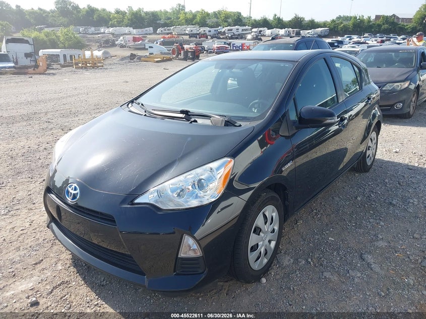2013 Toyota Prius c VIN JTDKDTB38D1046021 IAAI salvage auction — NORMAL WEAR, Clear (Tennessee), sold $3,550 on 2026-07-09 (photo 6)