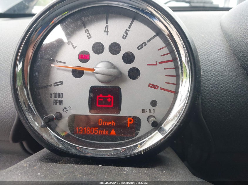 2013 Mini Countryman VIN WMWZC3C56DWP23939 IAAI salvage auction — FRONT END, Clear (Michigan), sold $1,375 on 2026-09-14 (photo 7)