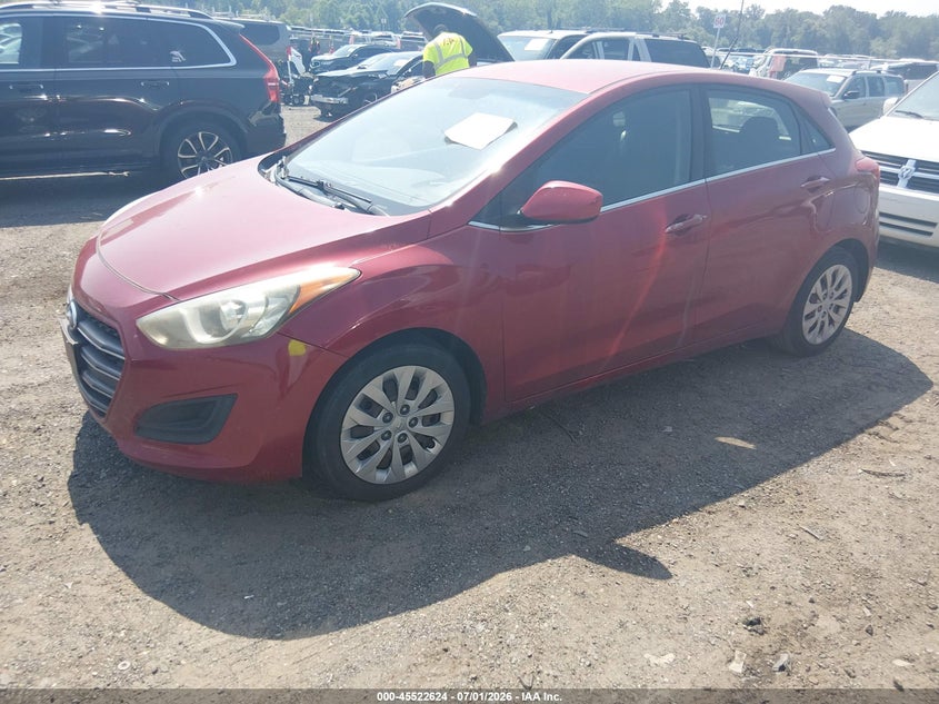 2017 Hyundai Elantra VIN KMHD35LH9HU372282 IAAI salvage auction — NORMAL WEAR, Clear (Delaware), sold $300 on 2026-07-27 (photo 2)