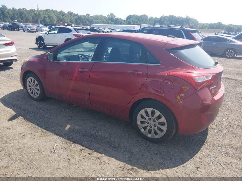 2017 Hyundai Elantra VIN KMHD35LH9HU372282 IAAI salvage auction — NORMAL WEAR, Clear (Delaware), sold $300 on 2026-07-27 (photo 3)