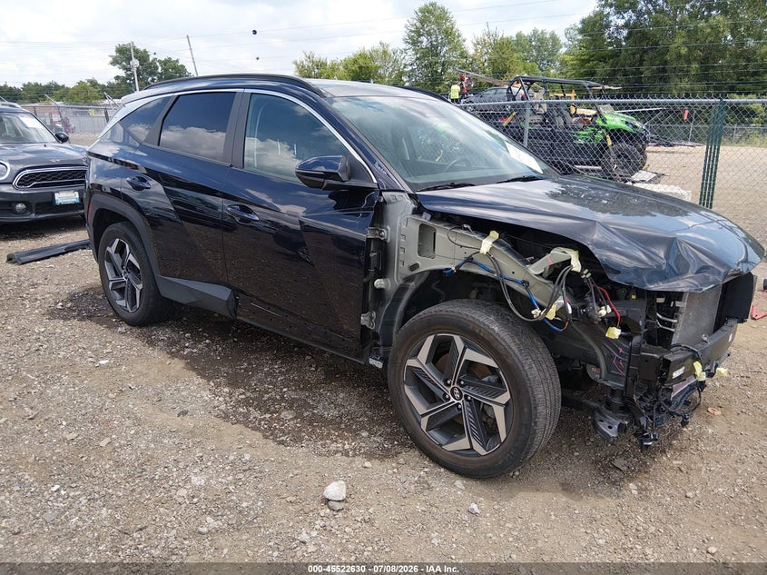 2023 Hyundai Tucson VIN KM8JFCA12PU093310 IAAI salvage auction — FRONT END, Salvage (Ohio), sold $9,800 on 2026-07-26 (photo 1)