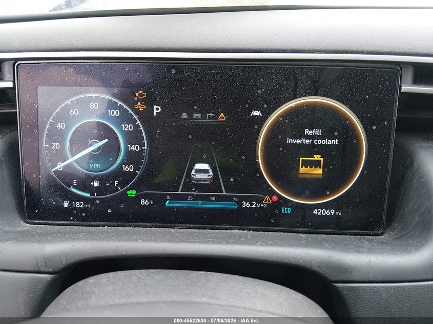 2023 Hyundai Tucson VIN KM8JFCA12PU093310 IAAI salvage auction — FRONT END, Salvage (Ohio), sold $9,800 on 2026-07-26 (photo 7)