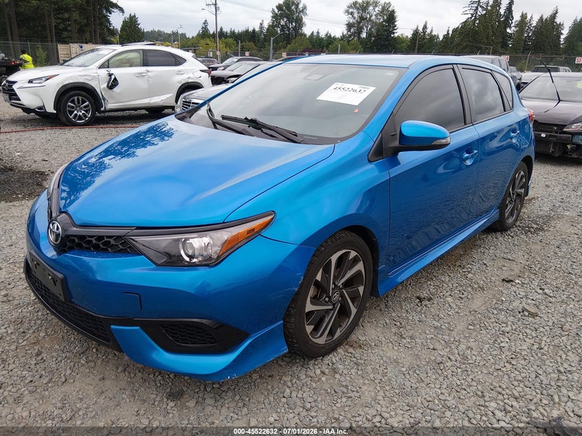 2018 Toyota Corolla VIN JTNKARJE2JJ554197 IAAI salvage auction — LEFT FRONT, Bill Of Sale (Washington), sold $2,650 on 2026-07-29 (photo 2)