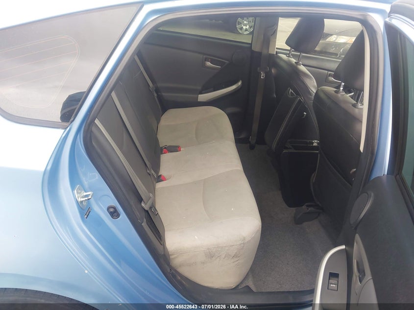 2012 Toyota Prius VIN JTDKN3DP0C3001025 IAAI salvage auction — FRONT END, Salvage (California), sold $4,550 on 2026-07-30 (photo 8)