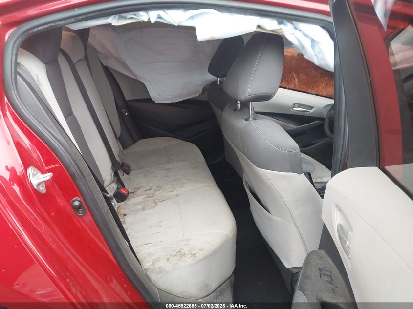 2020 Toyota Corolla VIN 5YFEPRAE5LP038852 IAAI salvage auction — LEFT SIDE, Salvage (California), sold $25 on 2026-07-21 (photo 8)