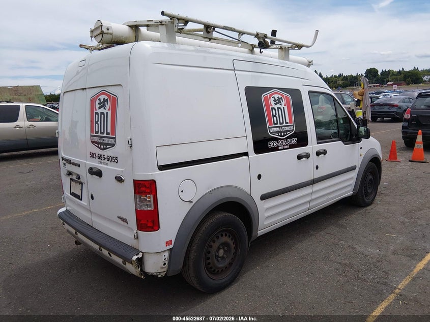 2013 Ford Transit VIN NM0LS7BN9DT167287 IAAI salvage auction — BIO HAZARD, Clear-Dealer Only (Oregon), sold $400 on 2026-07-09 (photo 4)