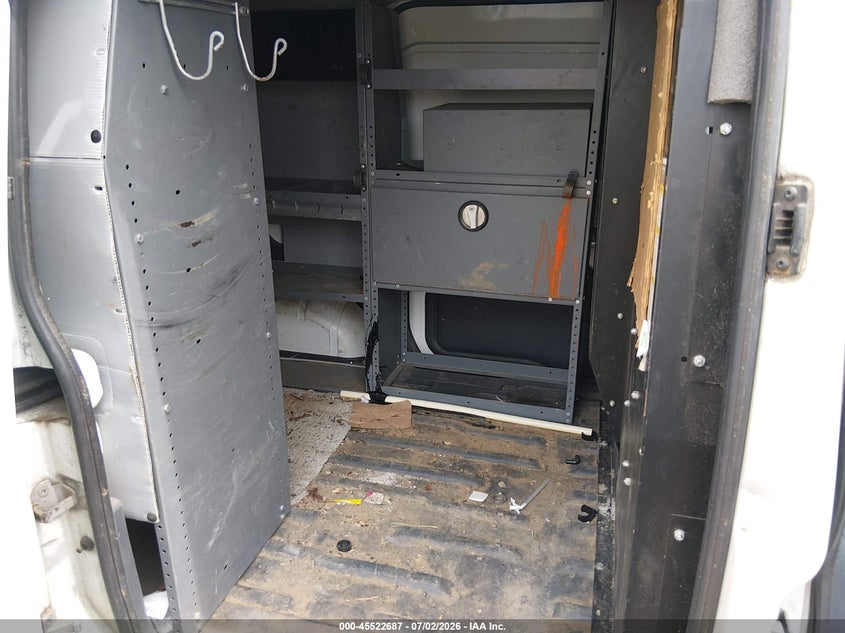 2013 Ford Transit VIN NM0LS7BN9DT167287 IAAI salvage auction — BIO HAZARD, Clear-Dealer Only (Oregon), sold $400 on 2026-07-09 (photo 8)