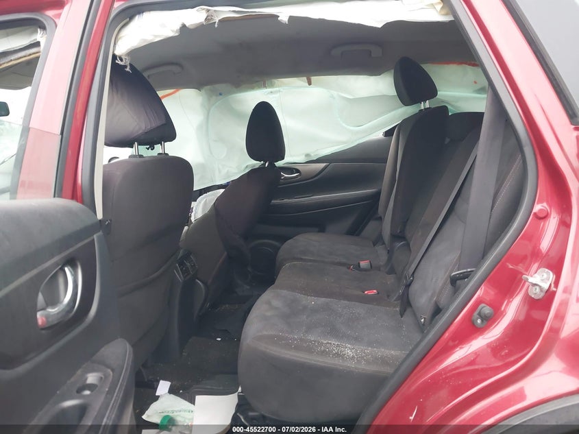 2015 Nissan Rogue VIN KNMAT2MT2FP555236 IAAI salvage auction — FRONT END, Salvage Title, sold $450 on 2026-07-31 (photo 8)