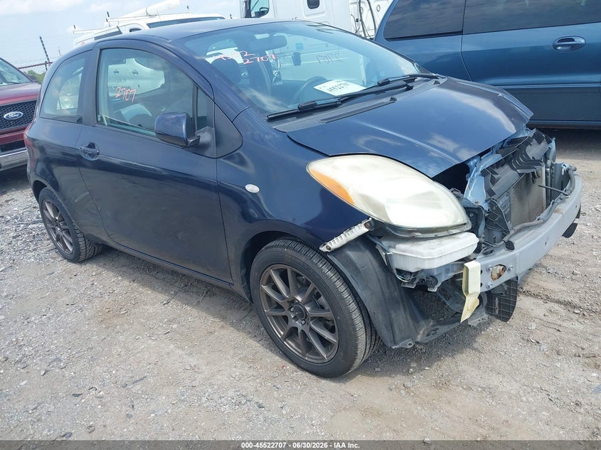 2010 Toyota Yaris VIN JTDJT4K39A5321050 IAAI salvage auction — LEFT FRONT, Salvage (Pennsylvania), sold $900 on 2026-07-22 (photo 1)