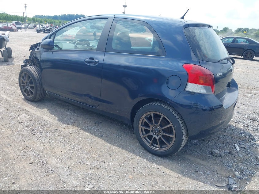 2010 Toyota Yaris VIN JTDJT4K39A5321050 IAAI salvage auction — LEFT FRONT, Salvage (Pennsylvania), sold $900 on 2026-07-22 (photo 3)