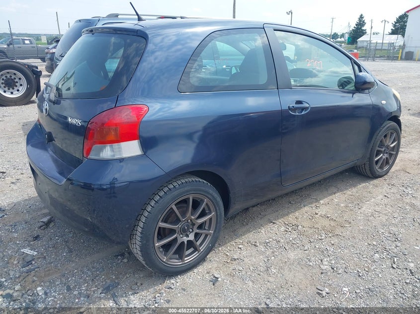 2010 Toyota Yaris VIN JTDJT4K39A5321050 IAAI salvage auction — LEFT FRONT, Salvage (Pennsylvania), sold $900 on 2026-07-22 (photo 4)