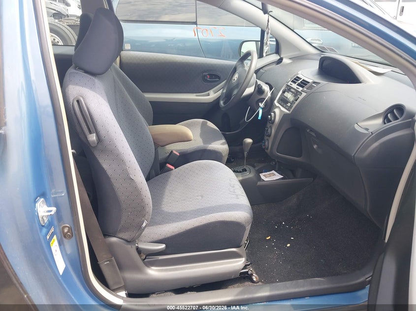 2010 Toyota Yaris VIN JTDJT4K39A5321050 IAAI salvage auction — LEFT FRONT, Salvage (Pennsylvania), sold $900 on 2026-07-22 (photo 5)