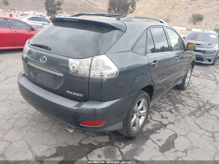 2005 Lexus Rx 330 VIN JTJGA31U650047245 IAAI salvage auction — NORMAL WEAR, Clear - Dealer Only (California), sold $1,525 on 2026-07-21 (photo 4)