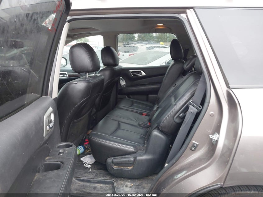 2014 Nissan Pathfinder VIN 5N1AR2MM1EC607836 IAAI salvage auction — FRONT END, Salvage Title, sold $1,150 on 2026-07-23 (photo 8)