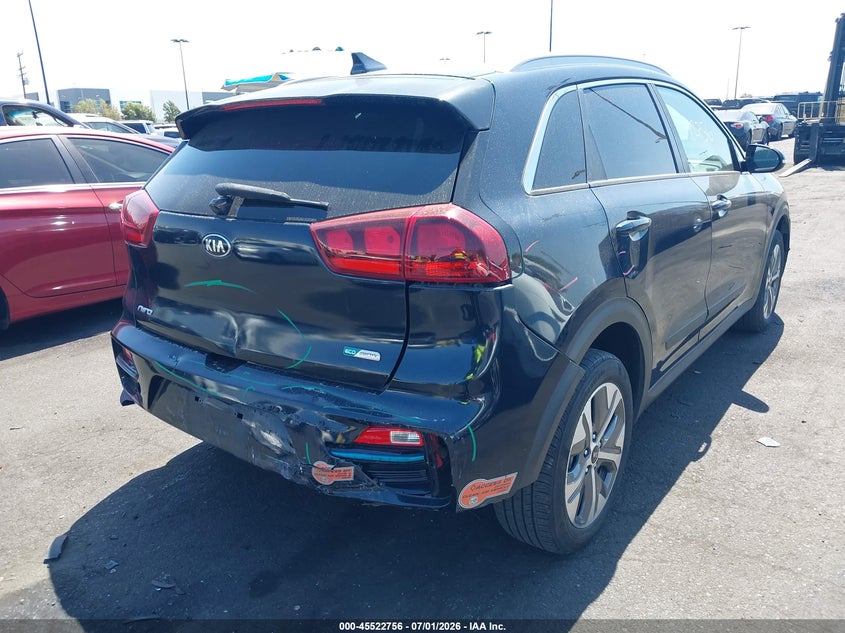 2019 Kia Niro VIN KNDCC3LG6K5016448 IAAI salvage auction — REAR END, Salvage Title, sold $6,700 on 2026-07-16 (photo 4)