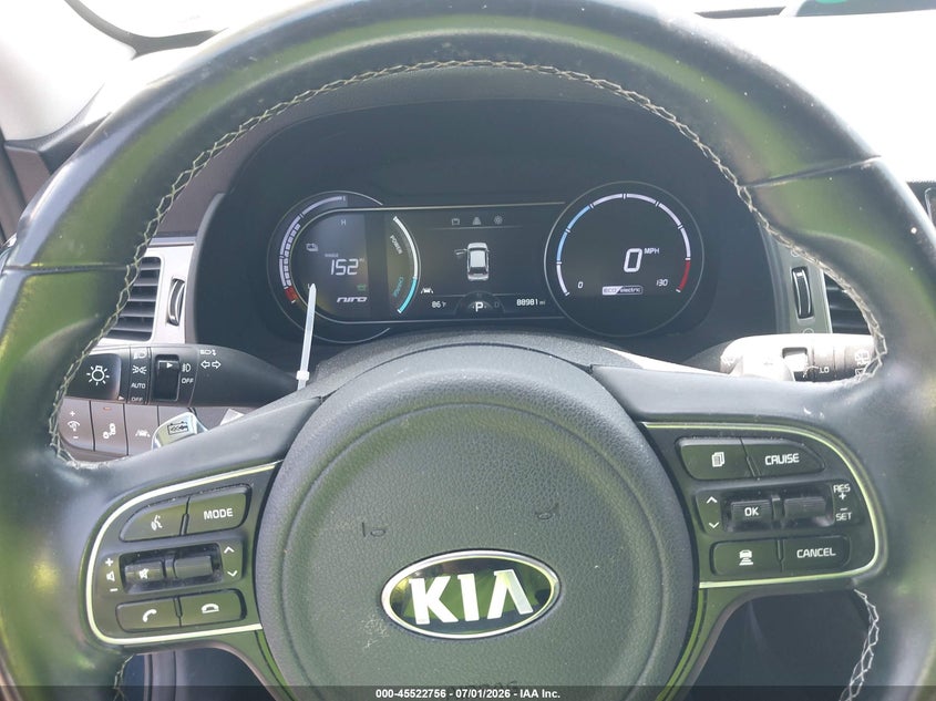 2019 Kia Niro VIN KNDCC3LG6K5016448 IAAI salvage auction — REAR END, Salvage Title, sold $6,700 on 2026-07-16 (photo 7)