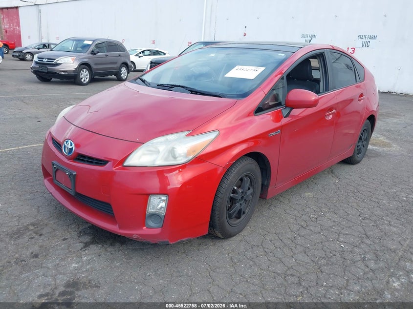 2010 Toyota Prius VIN JTDKN3DU6A0084030 IAAI salvage auction — NORMAL WEAR, Clear-Dealer Only (Washington), sold $800 on 2026-07-09 (photo 2)